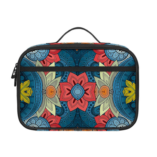 Native Tribal Bohemian Pattern Print Portable Lunch Bag