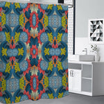Native Tribal Bohemian Pattern Print Premium Shower Curtain