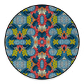 Native Tribal Bohemian Pattern Print Round Floor Mat