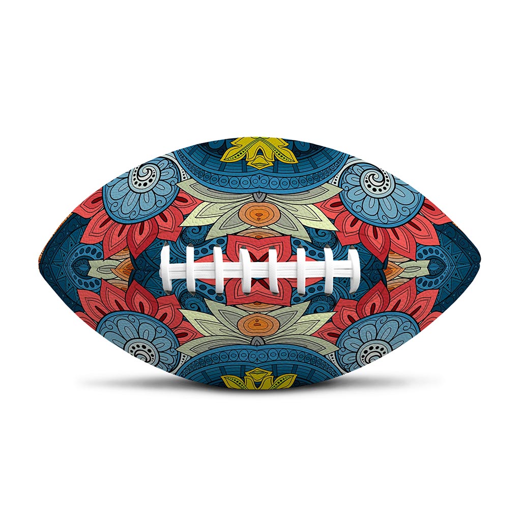Native Tribal Bohemian Pattern Print Rugby Ball