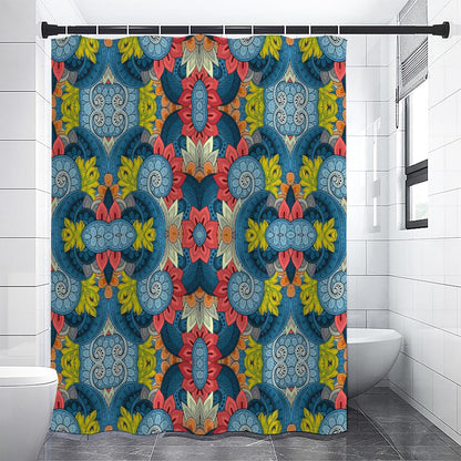 Native Tribal Bohemian Pattern Print Shower Curtain