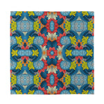Native Tribal Bohemian Pattern Print Silk Bandana