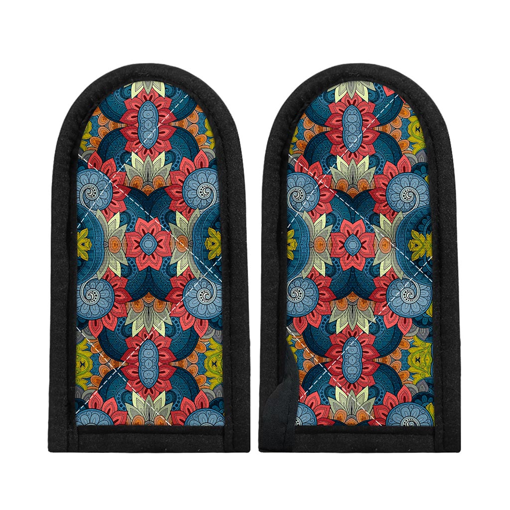 Native Tribal Bohemian Pattern Print Skillet Handle Cover