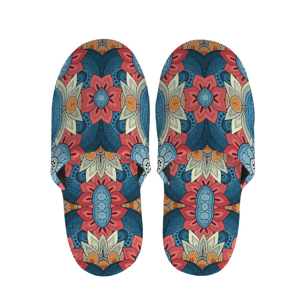 Native Tribal Bohemian Pattern Print Slippers