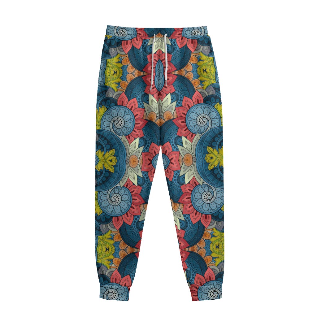 Native Tribal Bohemian Pattern Print Sweatpants