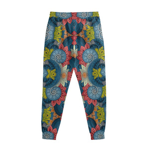 Native Tribal Bohemian Pattern Print Sweatpants