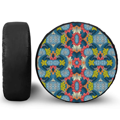 Native Tribal Bohemian Pattern Print Tire Cover