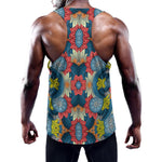 Native Tribal Bohemian Pattern Print Training Tank Top