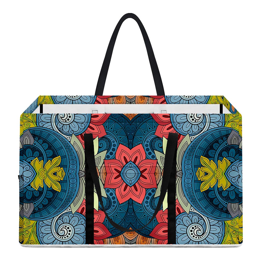 Native Tribal Bohemian Pattern Print Utility Tote Bag