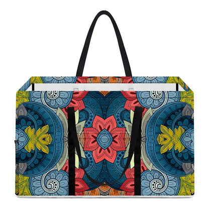 Native Tribal Bohemian Pattern Print Utility Tote Bag