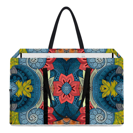 Native Tribal Bohemian Pattern Print Utility Tote Bag
