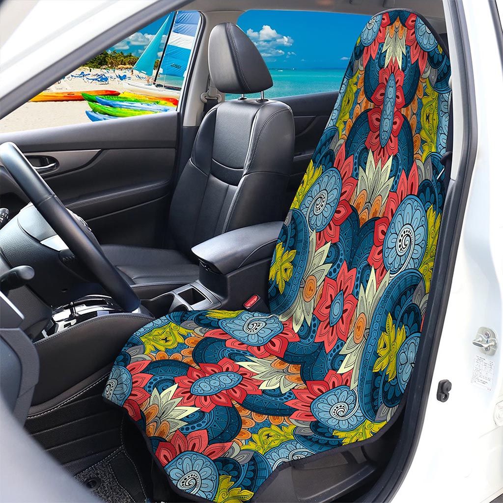 Native Tribal Bohemian Pattern Print Waterproof Car Seat Cover