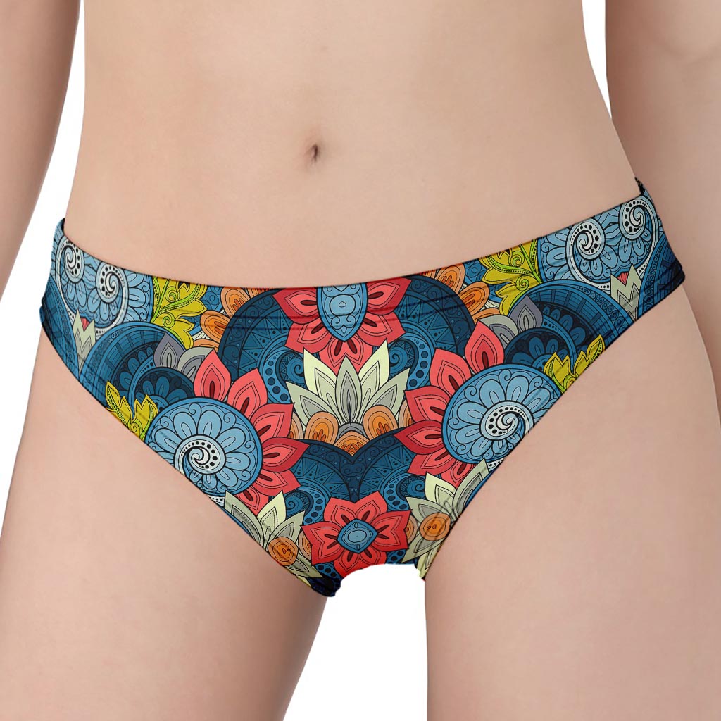 Native Tribal Bohemian Pattern Print Women's Panties