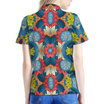 Native Tribal Bohemian Pattern Print Women's Polo Shirt