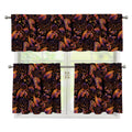 Native Tribal Dream Catcher Print 3 Piece Kitchen Curtains