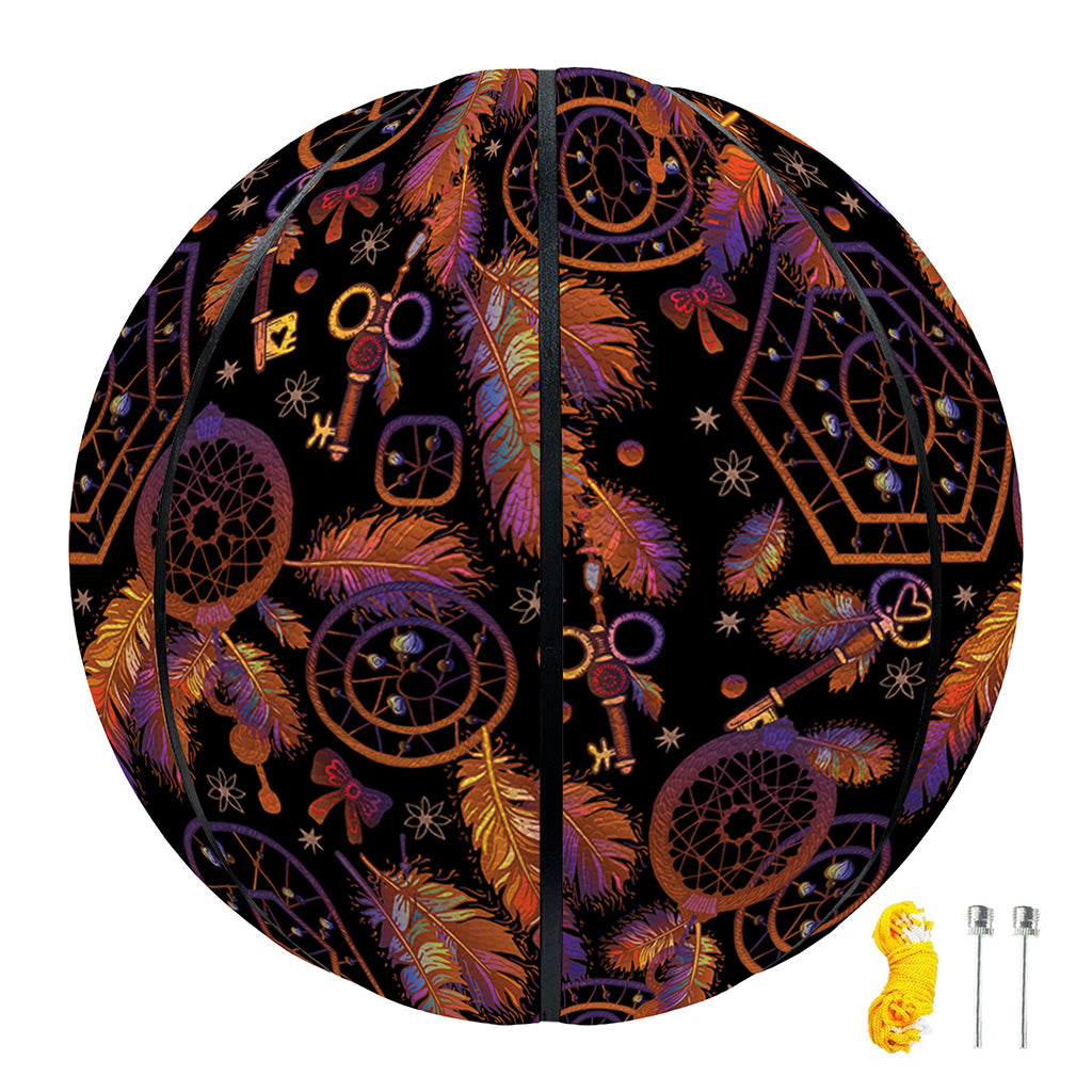 Native Tribal Dream Catcher Print Basketball