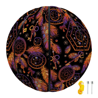 Native Tribal Dream Catcher Print Basketball
