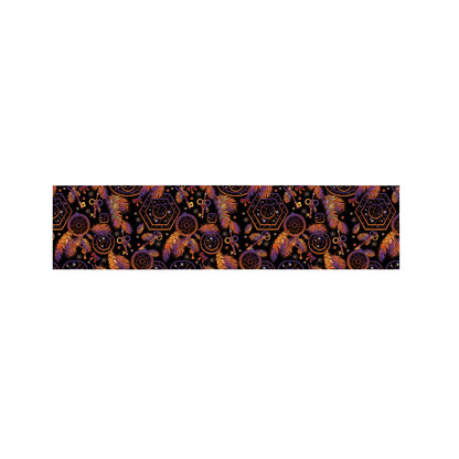 Native Tribal Dream Catcher Print Bed Runner