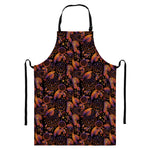Native Tribal Dream Catcher Print Bib Apron With Pocket