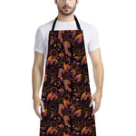 Native Tribal Dream Catcher Print Bib Apron With Pocket