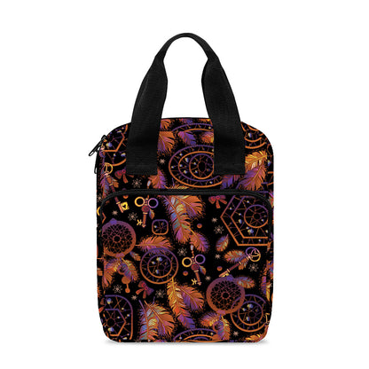 Native Tribal Dream Catcher Print Bible Tote Bag