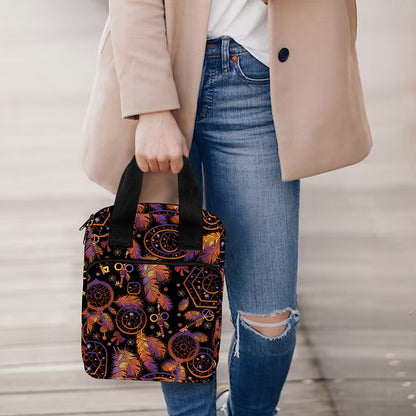 Native Tribal Dream Catcher Print Bible Tote Bag