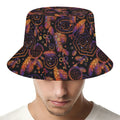 Native Tribal Dream Catcher Print Bucket Hat