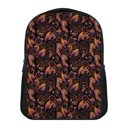 Native Tribal Dream Catcher Print Casual Backpack