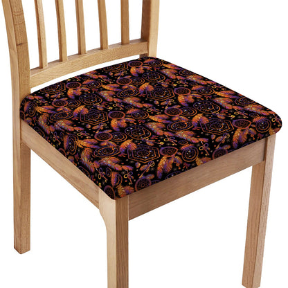 Native Tribal Dream Catcher Print Chair Cushion Cover