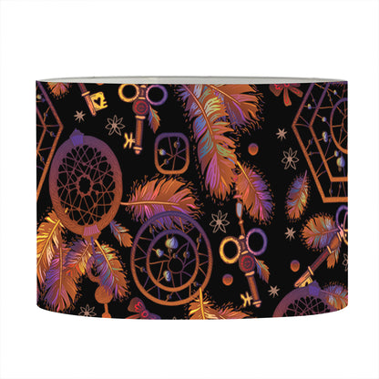 Native Tribal Dream Catcher Print Drum Lamp Shade