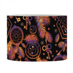 Native Tribal Dream Catcher Print Drum Lamp Shade