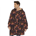 Native Tribal Dream Catcher Print Hoodie Blanket