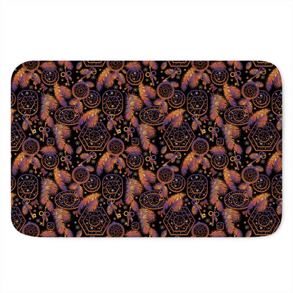Native Tribal Dream Catcher Print Indoor Door Mat