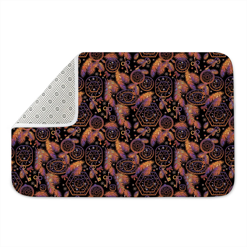 Native Tribal Dream Catcher Print Indoor Door Mat