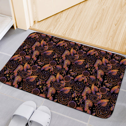 Native Tribal Dream Catcher Print Indoor Door Mat