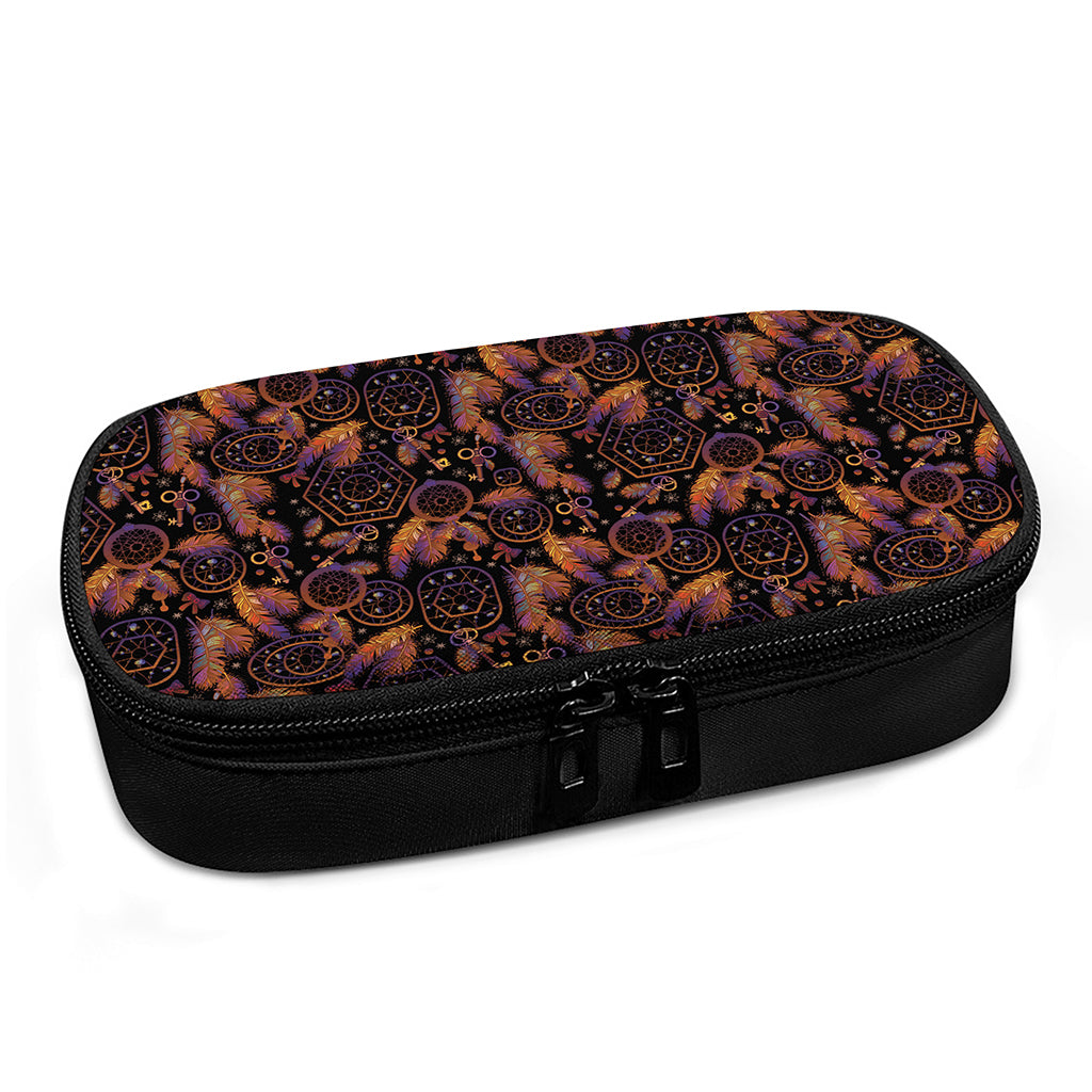 Native Tribal Dream Catcher Print Insulin Cooler Travel Case