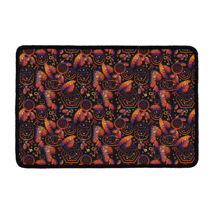 Native Tribal Dream Catcher Print Kitchen Mat
