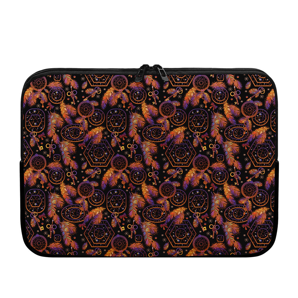 Native Tribal Dream Catcher Print Laptop Sleeve