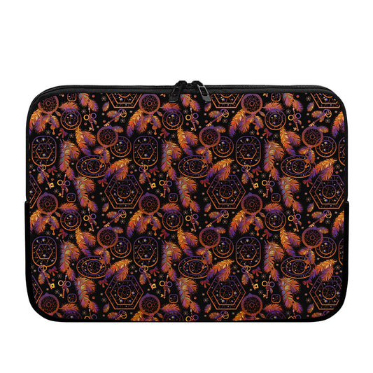 Native Tribal Dream Catcher Print Laptop Sleeve