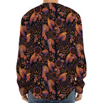 Native Tribal Dream Catcher Print Long Sleeve Baseball Jersey
