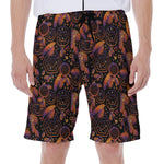 Native Tribal Dream Catcher Print Men's Beach Shorts