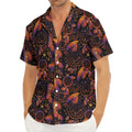 Native Tribal Dream Catcher Print Men's Deep V-Neck Shirt