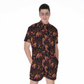 Native Tribal Dream Catcher Print Men's Romper