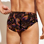 Native Tribal Dream Catcher Print Men's Swim Briefs