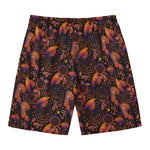 Native Tribal Dream Catcher Print Men's Swim Trunks