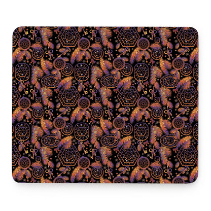 Native Tribal Dream Catcher Print Mouse Pad