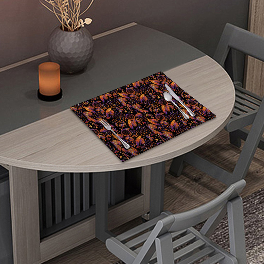Native Tribal Dream Catcher Print Placemat