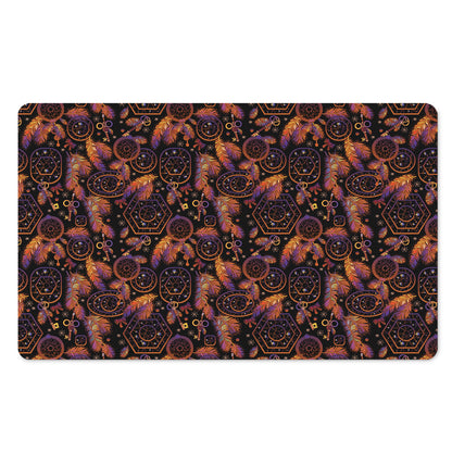 Native Tribal Dream Catcher Print Polyester Doormat