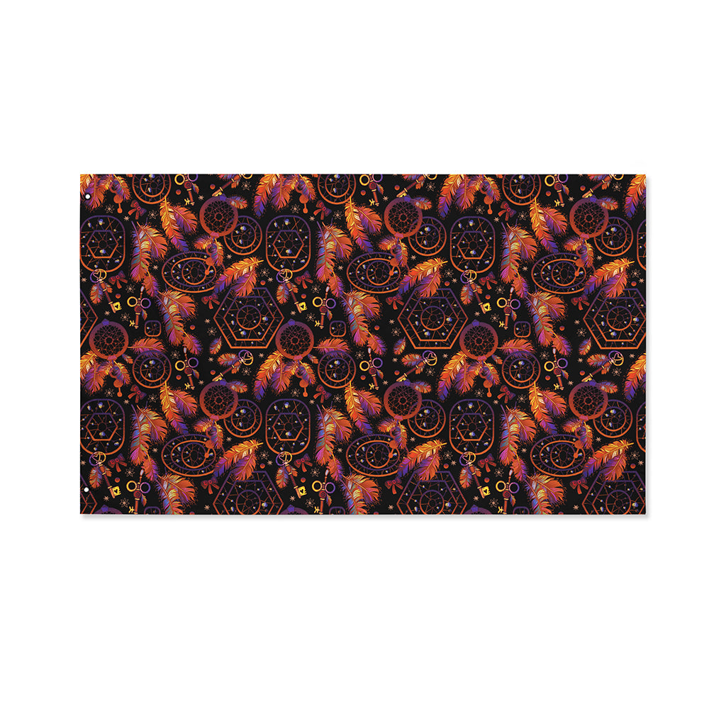 Native Tribal Dream Catcher Print Polyester Flag