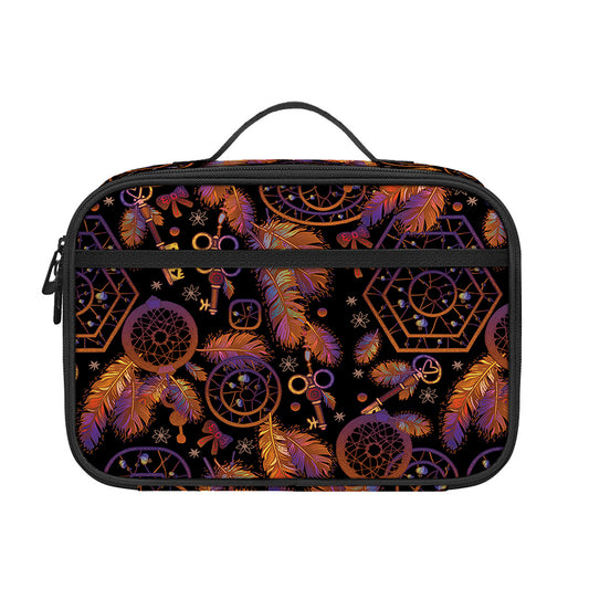 Native Tribal Dream Catcher Print Portable Lunch Bag
